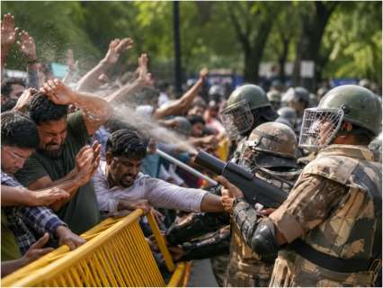 Jantar Mantar protest: RAF investigates force’s actions amid pellet gun allegations Jantar Mantar protest: RAF investigates force’s actions amid pellet gun allegations