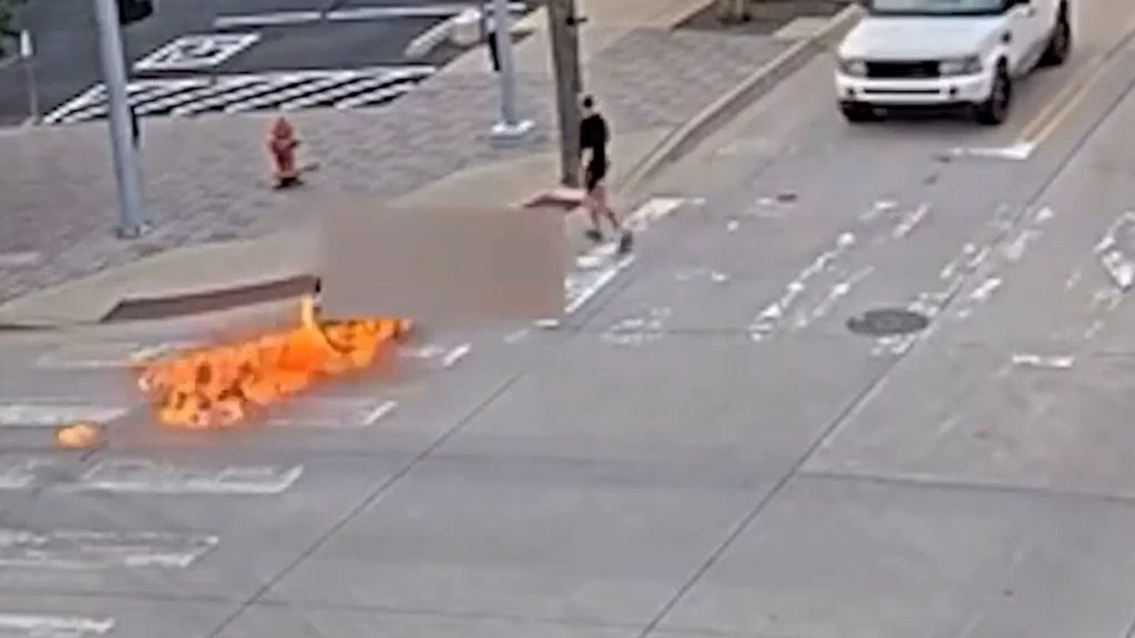 Man sets wheelchair user in flames with Molotov cocktail Man sets wheelchair user in flames with Molotov cocktail