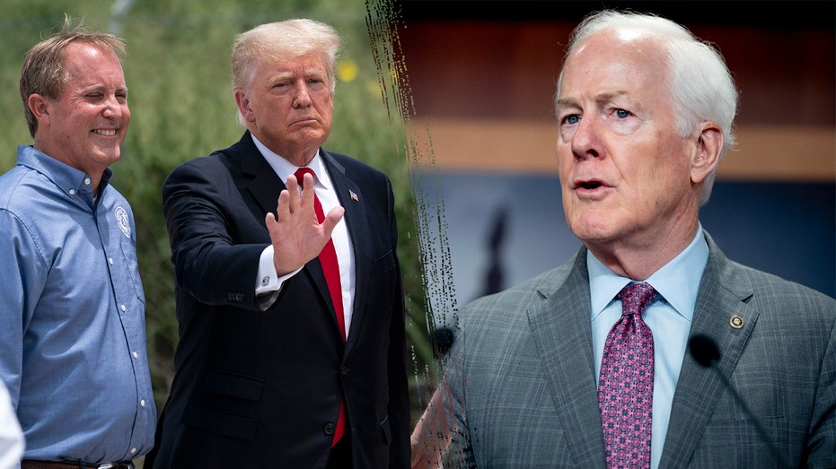 Trump unloads on Cornyn, ties AG nomination fight to bitter Texas primary Trump unloads on Cornyn, ties AG nomination fight to bitter Texas primary