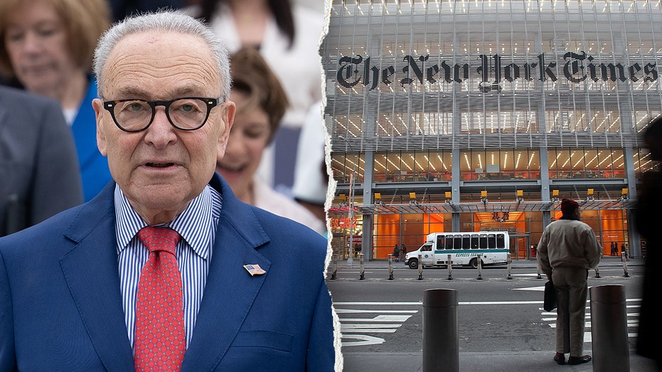 GOP senator accuses NYT of sitting on bombshell allegation to protect Schumer, Dems GOP senator accuses NYT of sitting on bombshell allegation to protect Schumer, Dems