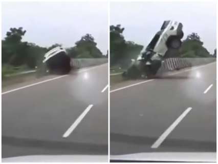 Atiq Ahmed’s son Abaan’s fatal crash caught on camera: What happened in the final moments Atiq Ahmed’s son Abaan’s fatal crash caught on camera: What happened in the final moments