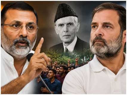 ‘Jinnah reborn as Rahul Gandhi’: Nishikant Dubey’s sharp attack on Congress leader ‘Jinnah reborn as Rahul Gandhi’: Nishikant Dubey’s sharp attack on Congress leader