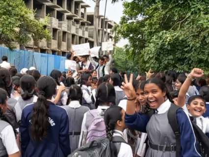 Gen Alpha protest: Bhopal Regional School students oppose Kendriya Vidyalaya merger Gen Alpha protest: Bhopal Regional School students oppose Kendriya Vidyalaya merger