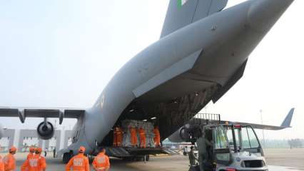 Nepal Flash Flood: India sends second flight carrying 37.5 tonnes of relief supplies, rescue ops continue Nepal Flash Flood: India sends second flight carrying 37.5 tonnes of relief supplies, rescue ops continue