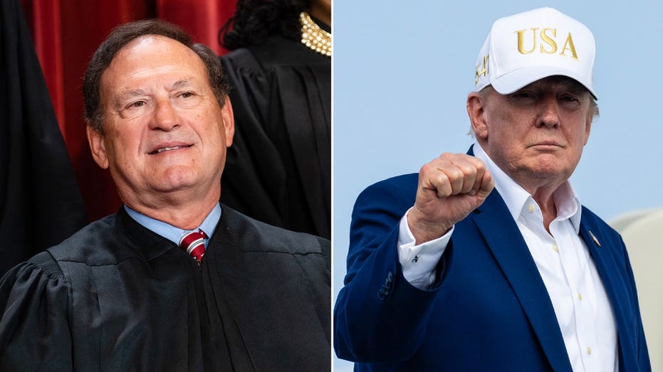 Trump cheers Alito staying for another Supreme Court term: ‘One of the greatest of all time’ Trump cheers Alito staying for another Supreme Court term: ‘One of the greatest of all time’