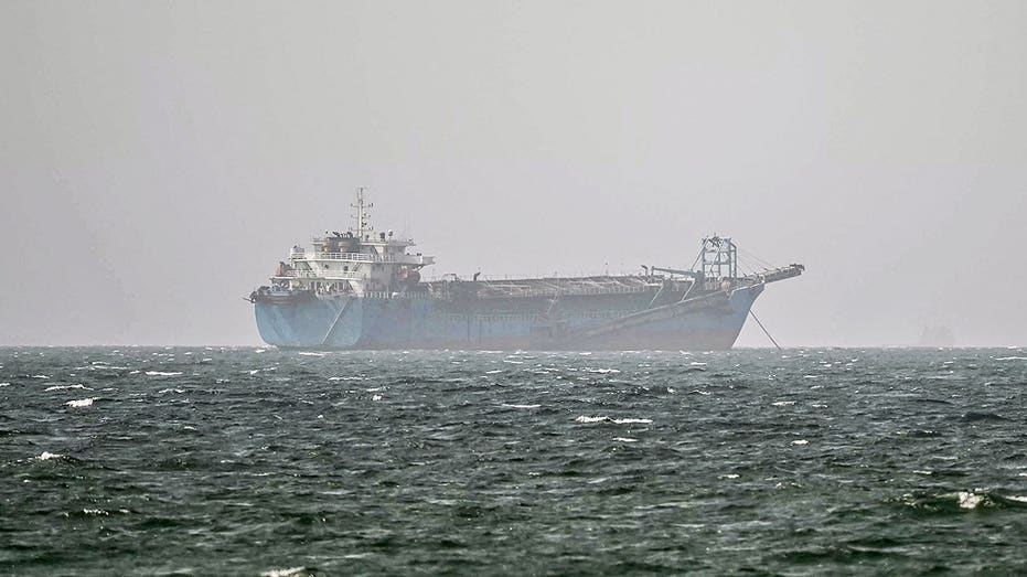 Trade vessel struck by projectile in Strait of Hormuz amid US-Iran talks Trade vessel struck by projectile in Strait of Hormuz amid US-Iran talks