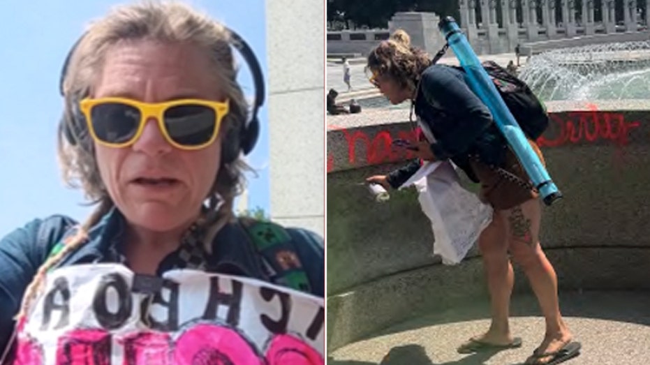 WWII Memorial vandalism suspect now in custody, to be charged with two felonies, Pirro announces WWII Memorial vandalism suspect now in custody, to be charged with two felonies, Pirro announces
