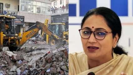 Satya Niketan PG Collapse: Delhi CM Rekha Gupta orders bulldozer action against illegal constructions Satya Niketan PG Collapse: Delhi CM Rekha Gupta orders bulldozer action against illegal constructions
