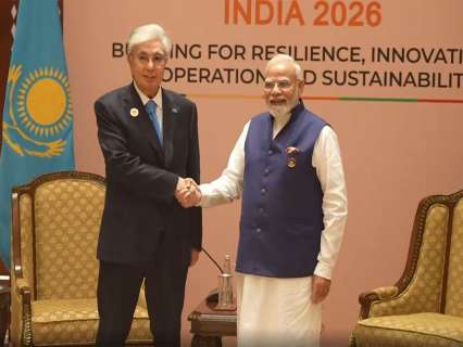 BRICS Summit 2026: PM Modi holds bilateral meeting with Kazakhstan President Tokayev BRICS Summit 2026: PM Modi holds bilateral meeting with Kazakhstan President Tokayev