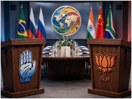 Rahul Gandhi vs Kiren Rijiju: BRICS dinner menu sparks BJP-Congress clash Rahul Gandhi vs Kiren Rijiju: BRICS dinner menu sparks BJP-Congress clash