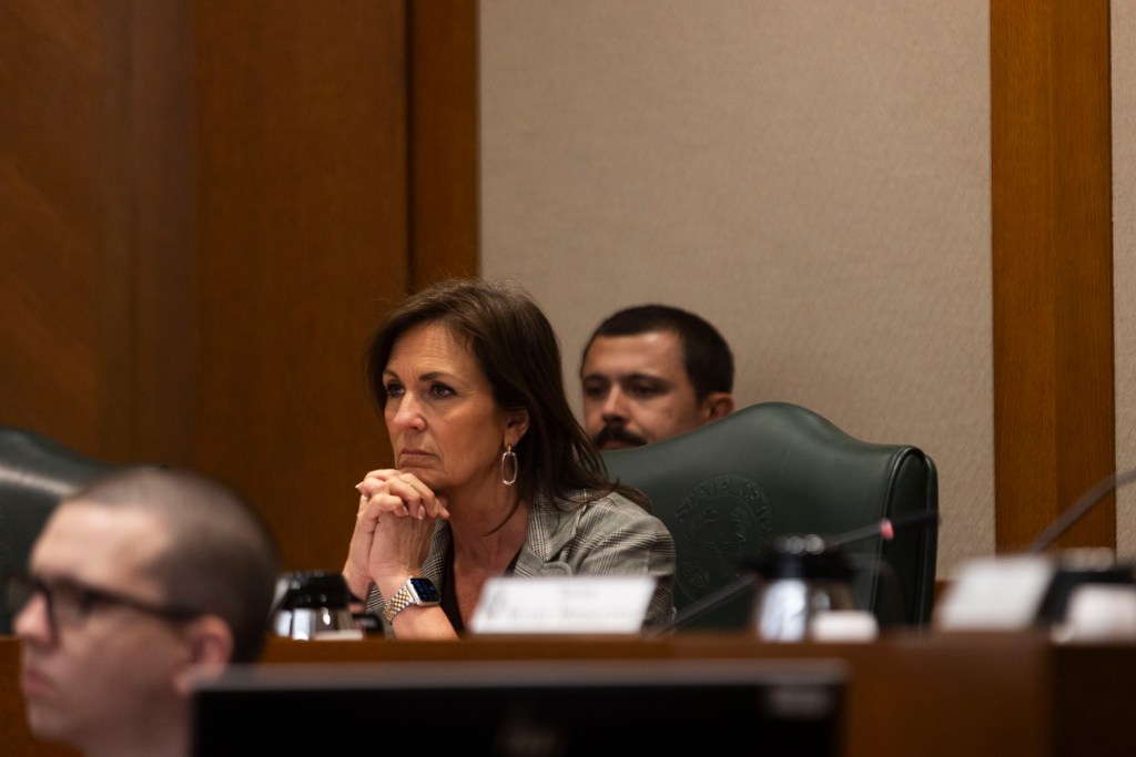 In TV ad, Angela Paxton urges voters to back “the Republican ticket” that includes her estranged husband