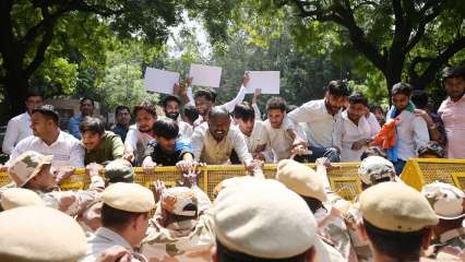 Jantar Mantar Anti-CEC Protest: Delhi Police files 3 FIRs over demand for Gyanesh Kumar’s resignation Jantar Mantar Anti-CEC Protest: Delhi Police files 3 FIRs over demand for Gyanesh Kumar’s resignation