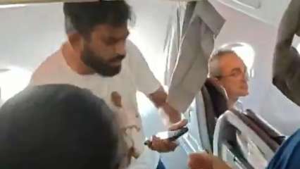 CJP founder Abhijeet Dipke, Saurav Das, Ashutosh Ranka detained inside flight after landing at Delhi Airport CJP founder Abhijeet Dipke, Saurav Das, Ashutosh Ranka detained inside flight after landing at Delhi Airport
