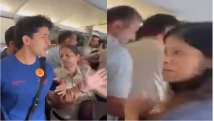 ‘Shame on you’: Saurav Das clashes with woman passenger on Delhi flight| Watch ‘Shame on you’: Saurav Das clashes with woman passenger on Delhi flight| Watch