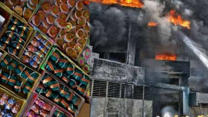 Explosion at fire cracker factory in Varanasi, many feared trapped under debris Explosion at fire cracker factory in Varanasi, many feared trapped under debris