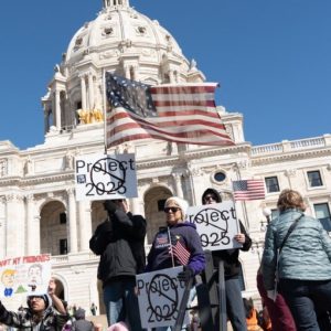 ‘Hands Off’ protesters rally across US to oppose Trump’s policies