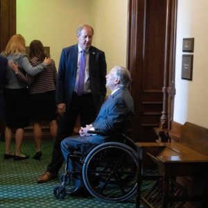 Abbott legal brief criticizes Paxton’s rushed lawsuit against Harris County’s immigrant legal fund