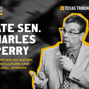 Join us Feb. 4 for a conversation with State Sen. Charles Perry