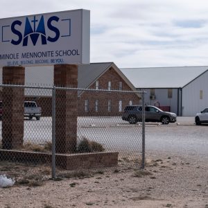 Who are the Mennonites in a Texas community where measles is spreading?