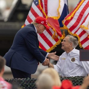 President Donald Trump endorses Gov. Greg Abbott for reelection