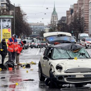 Mother, daughter die after being injured in Munich car ramming