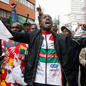 Kenya police use tear gas, water cannon as hundreds protest over tax hikes