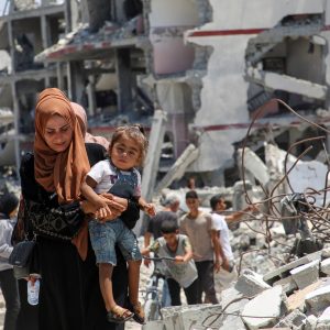 Israel orders Palestinians to leave Gaza city as Doha truce talks continue