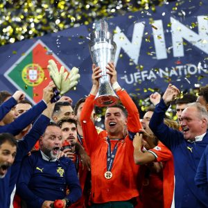 Portugal beat Spain in penalty shootout to win second Nations League crown
