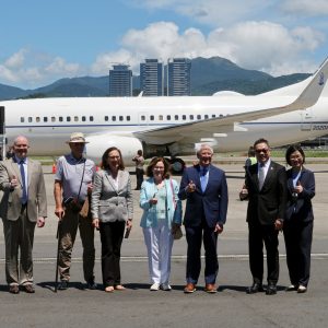 Top US senators arrive in Taiwan to discuss security amid China threat