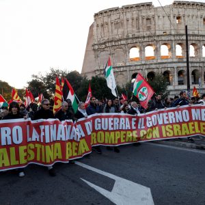 Tens of thousands rally in Europe, demanding justice over Israel’s Gaza war