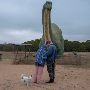 Residents protest high-voltage power lines that could skirt Dinosaur Valley State Park