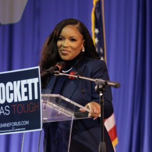Rep. Jasmine Crockett enters Democratic primary for U.S. Senate