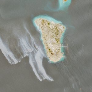 Satellite images show likely oil slick off Iran’s Kharg Island