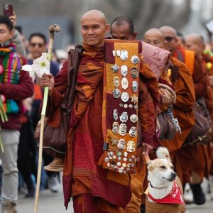 A Walk for Peace: photos of Fort Worth monks’ journey to Washington