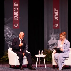 Protesters challenge premise of Texas A&M civil discourse symposium amid new restrictions