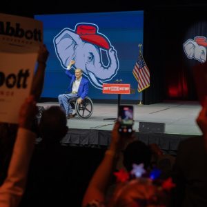 At GOP convention, Abbott vows to “demolish” Democrats, calls for crackdown on H-1B visas and Sharia law