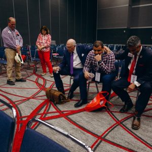 A Muslim Texan sought to find his place in the party at the state GOP convention. He left in tears.