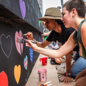 Texas cities forced to remove rainbow crosswalks are installing colorful alternatives