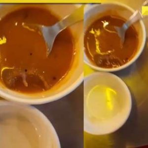 Watch: Customer finds dead rat in Sambar at Ahmedabad restaurant, viral video sparks outrage