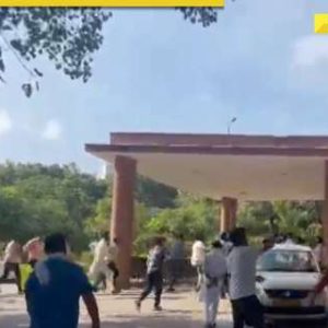 NEET UG exam row: NSUI members barge into NTA office, demand its closure