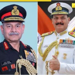 For the first time, two classmates will be chiefs of Indian Army and Navy together