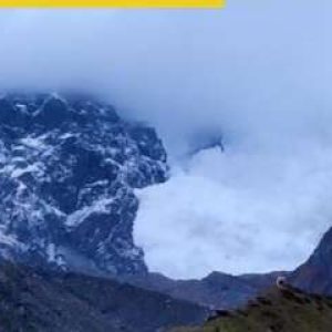 Watch Video: Massive avalanche hits Gandhi Sarovar in Uttarakhand’s Kedarnath