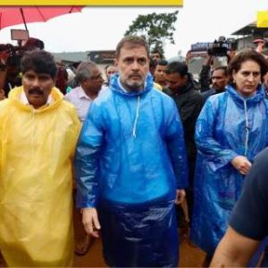 Wayanad landslides: Rahul Gandhi, Priyanka visit Chooralmala as death toll rises over 200