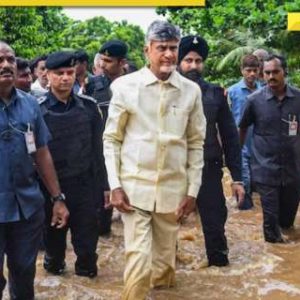 Andhra Pradesh floods: CM Chandrababu Naidu visits Vijayawada, urges Centre to declare it ‘national calamity’