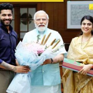 Cricketer Ravindra Jadeja joins BJP, MLA wife Rivaba Ravindrasinh share on X