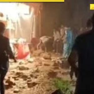 2 dead as wall of Mahakal temple collapses in Ujjain due to heavy rain, rescue operation underway
