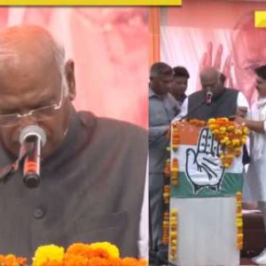 J-K Elections 2024: Congress chief Mallikarjun Kharge’s health deteriorates during poll rally in Kathua – watch