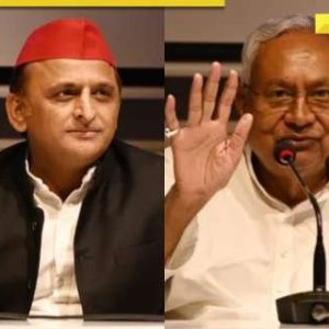 ‘BJP people are destructive’: SP chief Akhilesh Yadav begs Bihar CM Nitish Kumar to exit NDA alliance after…