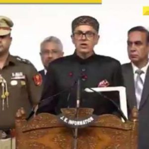 Omar Abdullah takes oath as Jammu and Kashmir CM as UT gets elected government after 10 years