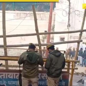 UP: Clashes in Sambhal over mosque survey, officials face stone pelting, police use tear gas, here’s what happened